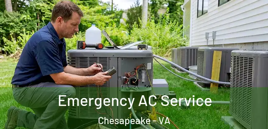 Emergency AC Service Chesapeake - VA
