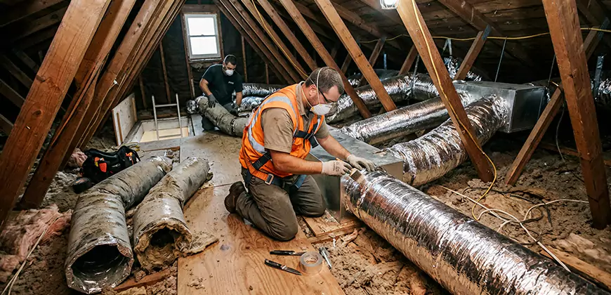 AC Duct Replacement in Chesapeake