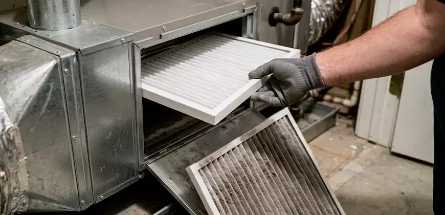 Window and Split Unit Filter Cleaning in Chesapeake