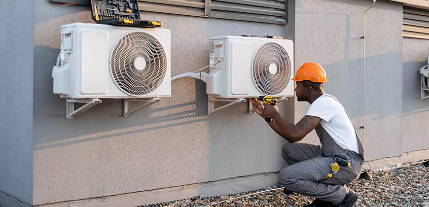 Central AC Outdoor Unit Cleaning in Chesapeake
