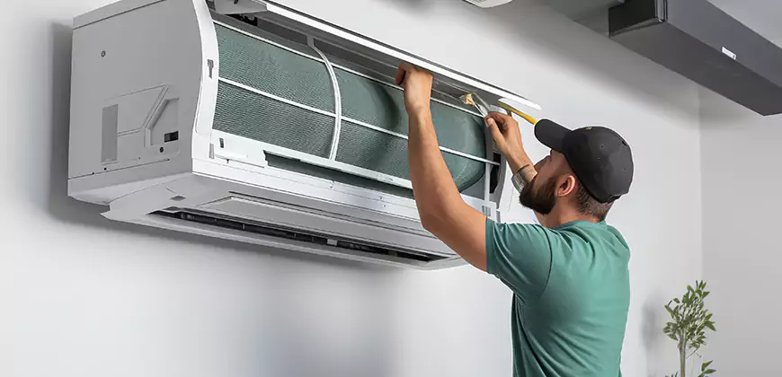 Bathroom and Small Space Ductless Installation in Chesapeake