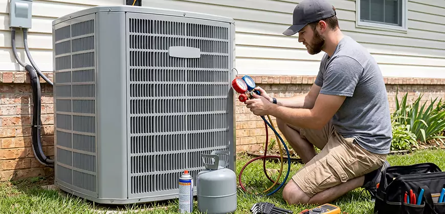 Emergency Air Conditioning Retrofit in Chesapeake