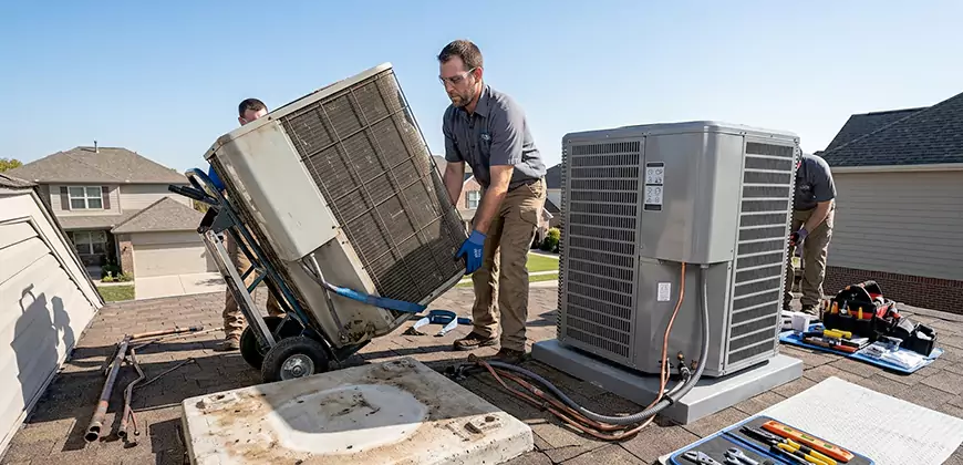High-Efficiency Emergency Replacement in Chesapeake