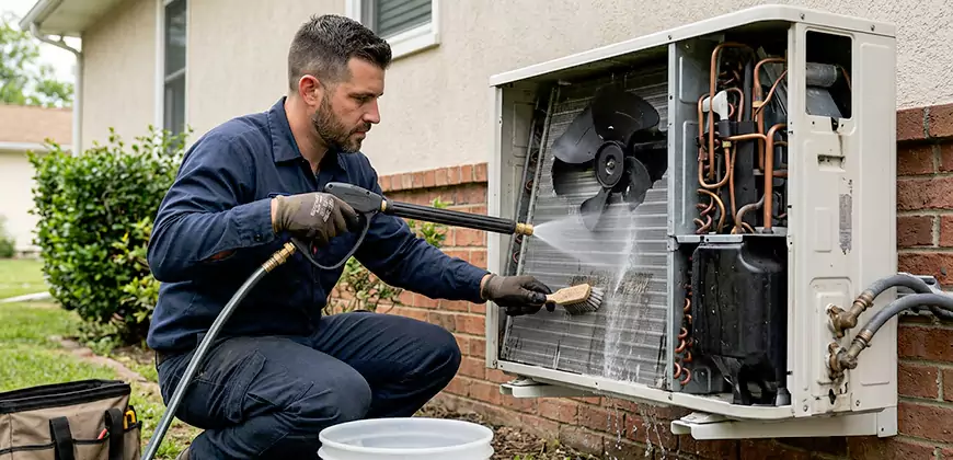 Furnace Tune-Up and Duct Cleaning in Chesapeake