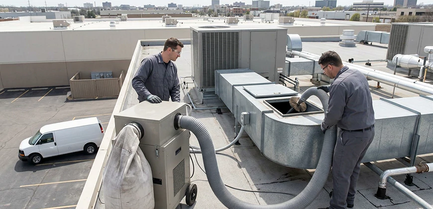 Commercial and Industrial Duct Cleaning in Chesapeake