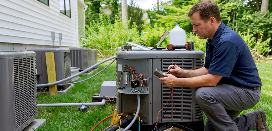 Heat Pump Conversion in Chesapeake