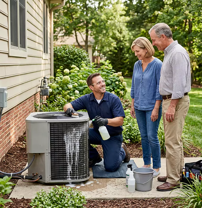 Why Chesapeake, VA Homeowners Choose Chesapeake HVAC Pro for AC Coil Cleaning?
