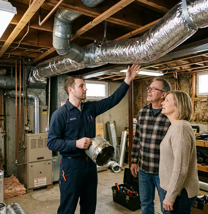 Why Chesapeake Homeowners Choose Chesapeake HVAC Pro for Ductwork Replacement?