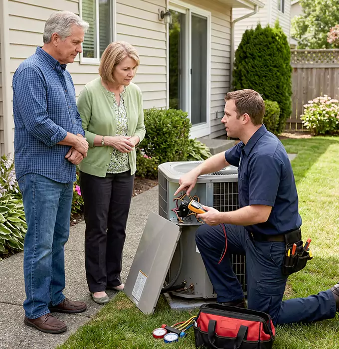 Why Chesapeake, VA Homeowners Choose Chesapeake HVAC Pro for Outdoor AC Unit Repair?